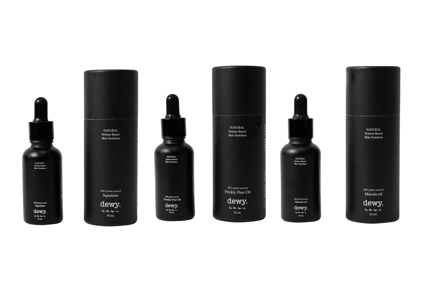 dewy. Single Oil Trio - save 15%!